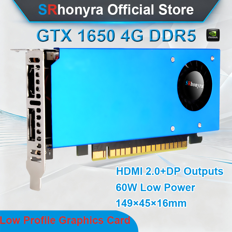 Pc Gaming Gtx 1650 - การ์ดจอ SRhonyra GTX 1650 4GB Low