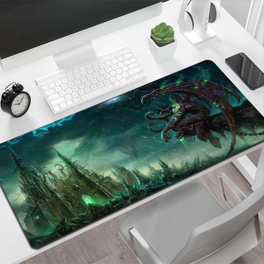 Pc Gaming World Of Warcraft - World of Warcraft Illidan แผ่นรองเมาส์ขนาดใหญ่ Gaming
