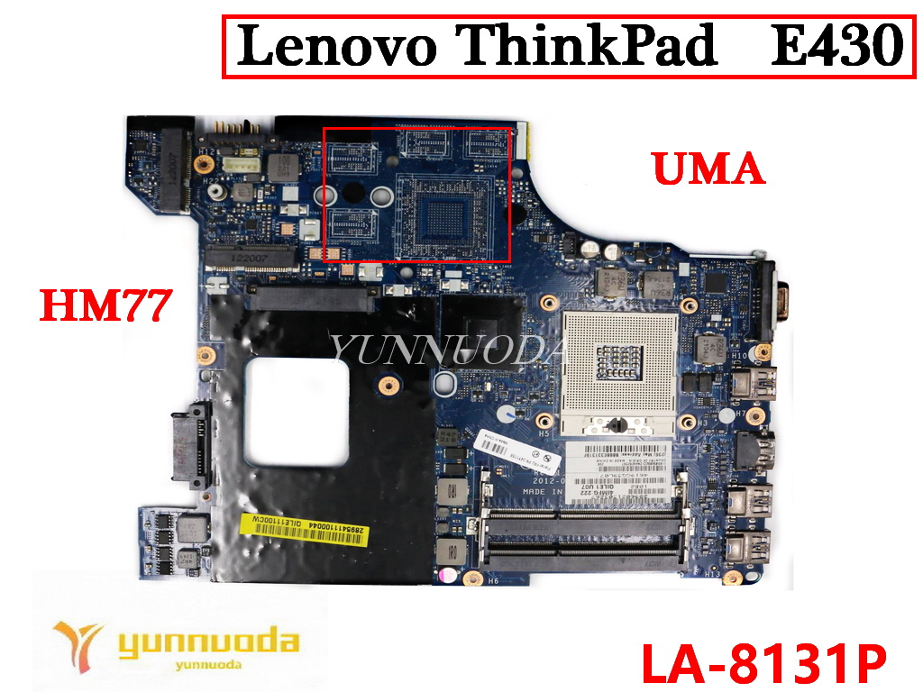 Pc Gaming Ddr3 - LA-8131P สําหรับ LENOVO Thinkpad E430 E430C