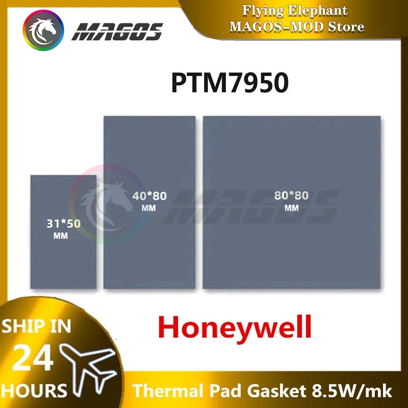 Laptop Cooling Pad - Honeywell แผ่นระบายความร้อน PTM7950ระยะเปลี่ยนหลายขนาดสำหรับซีพียูการ์ดระบายความร้อนซีพียูคอมพิวเตอร์โน้ตบุ๊กพีซีระบายความร้อน