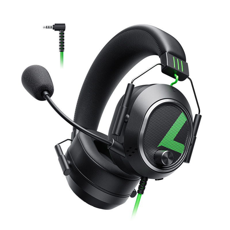 Gaming Microphone - หูฟังเกมมิ่ง PLEXTONE G810 ขายดี พร้อมไมโครโฟน หูฟังแบบมีสายสำหรับเล่นเกม