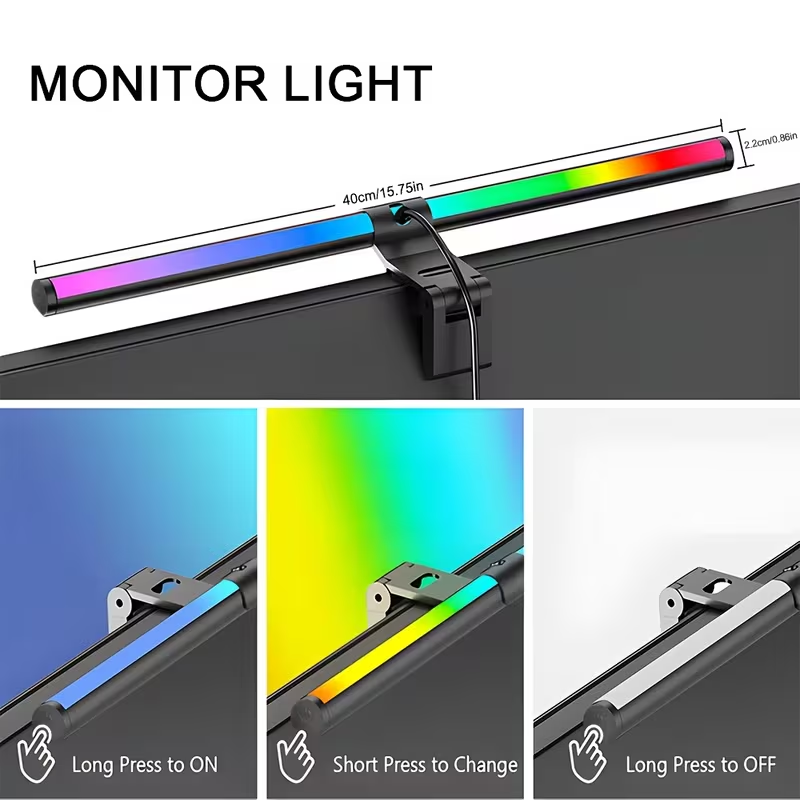 ไฟ LED สำหรับหน้าจอคอมพิวเตอร์ - Pc Gaming Rgb บทวิจารณ์และราคา
