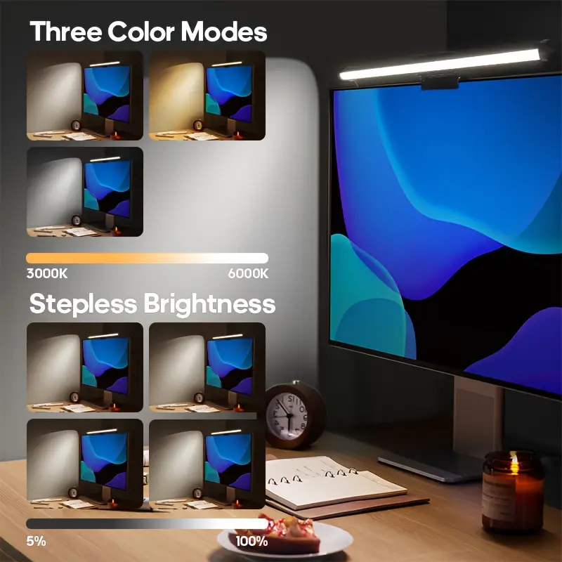 ไฟ LED สำหรับหน้าจอคอมพิวเตอร์ - Pc Gaming Rgb บทวิจารณ์และราคา