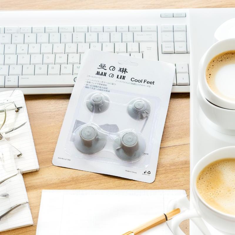 แผ่นรองซิลิโคนสำหรับแล็ปท็อป 4 - Laptop Cooling Pad บทวิจารณ์และราคา