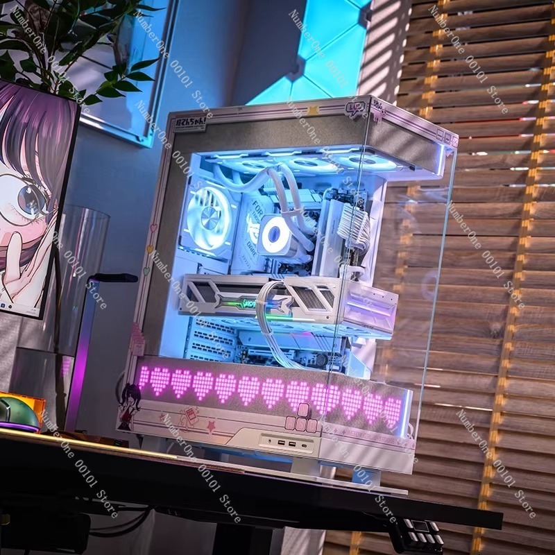 เคสคอมพิวเตอร์แบบตั้งโต๊ะทรงพี - Pc Gaming Aquarium บทวิจารณ์และราคา
