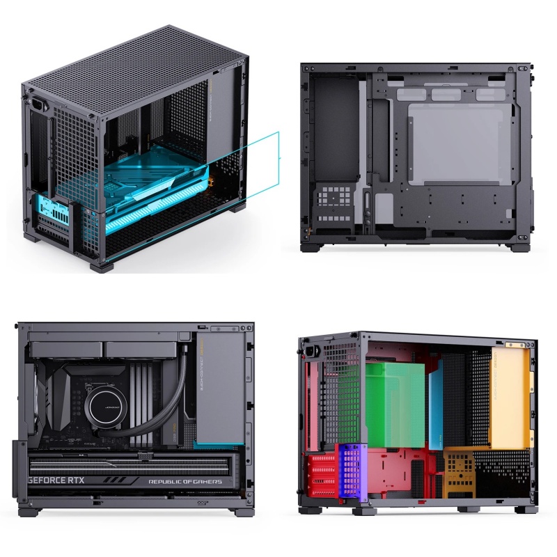 JONSBO D32 PRO ด้านหลังปลั๊กเม - Pc Gaming Jonsbo บทวิจารณ์และราคา