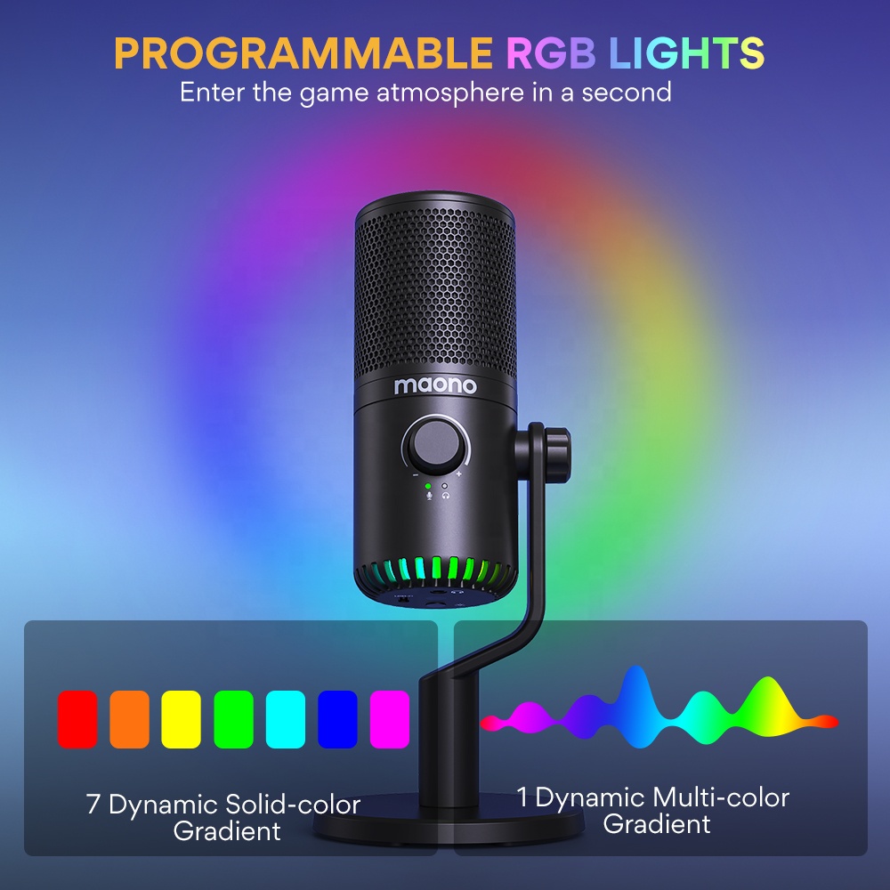 ไมโครโฟนเกมมิ่ง MAONO PC Progr - Pc Gaming Rgb บทวิจารณ์และราคา
