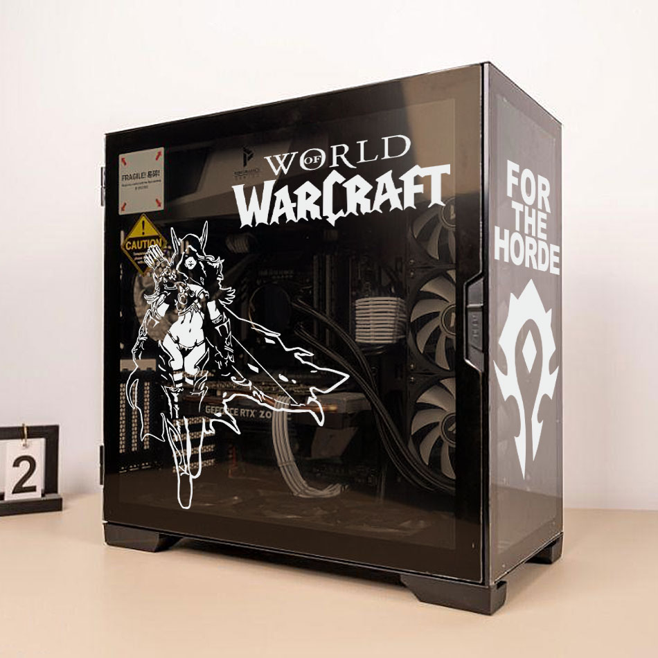 สติกเกอร์ไวนิล World of Warcra - Pc Gaming World Of Warcraft บทวิจารณ์และราคา