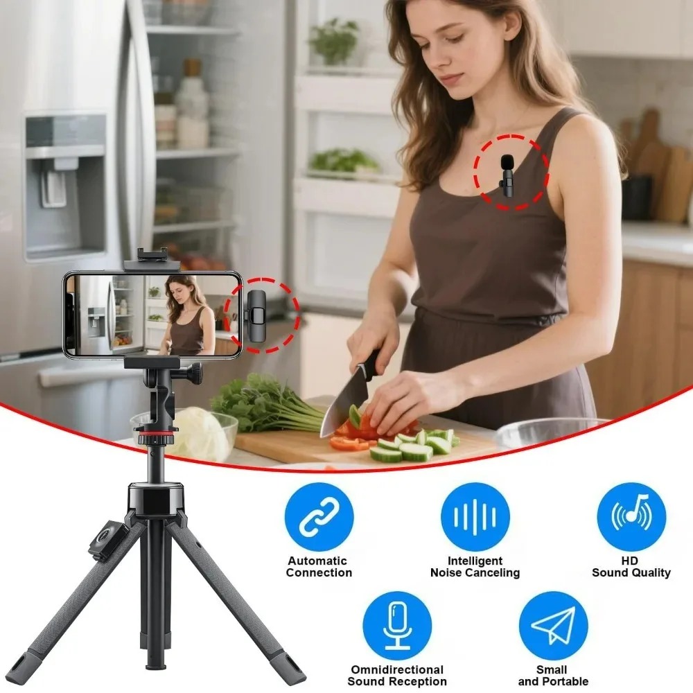 1to2 1to1 มินิออดิโอวิดีโอไมโค - Gaming Microphone บทวิจารณ์และราคา