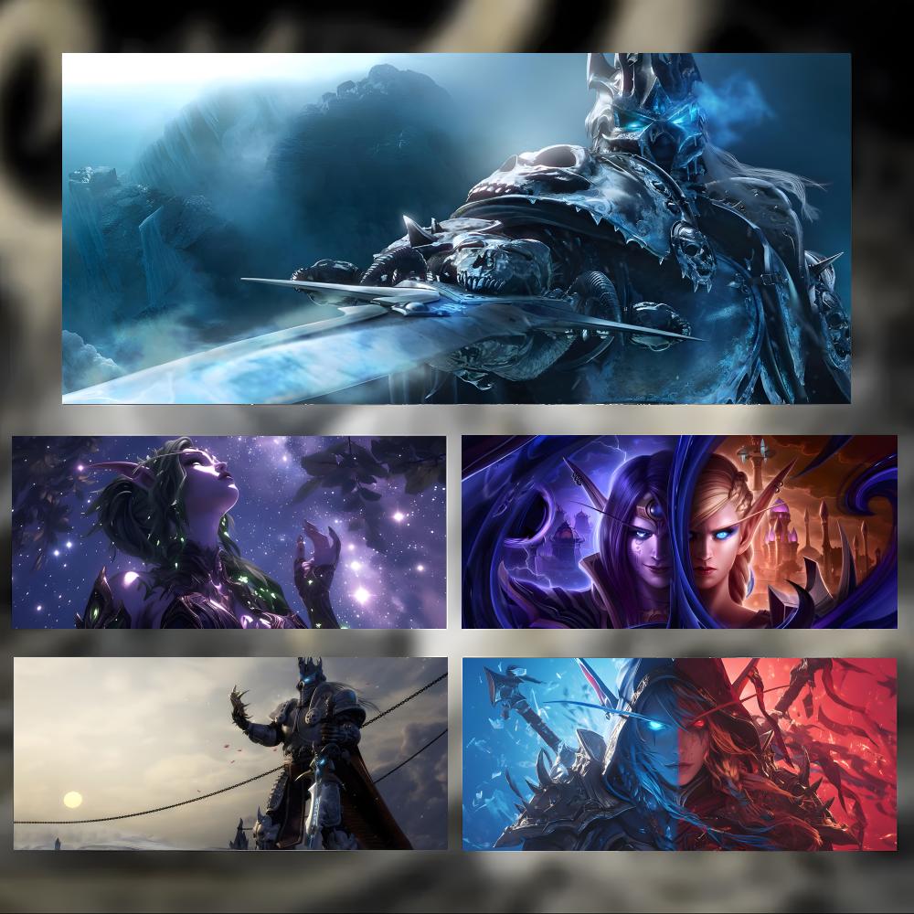 แผ่นรองเมาส์เกมส์ระดับตำนาน Wo - Pc Gaming World Of Warcraft บทวิจารณ์และราคา