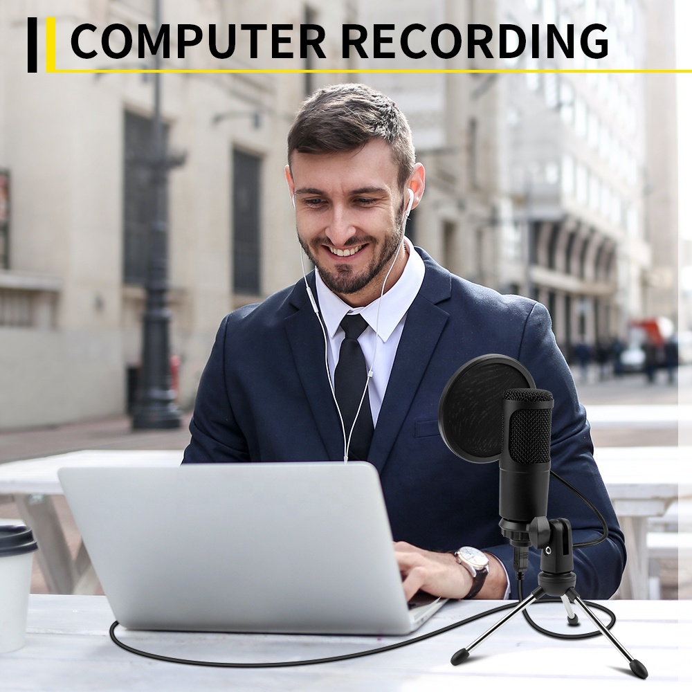 ไมโครโฟนคอนเดนเซอร์ XTUGA K30  - Gaming Microphone บทวิจารณ์และราคา