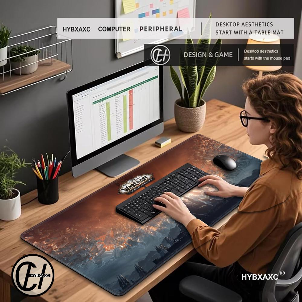 แผ่นรองเมาส์ HD เกม World Of W - Pc Gaming World Of Warcraft บทวิจารณ์และราคา