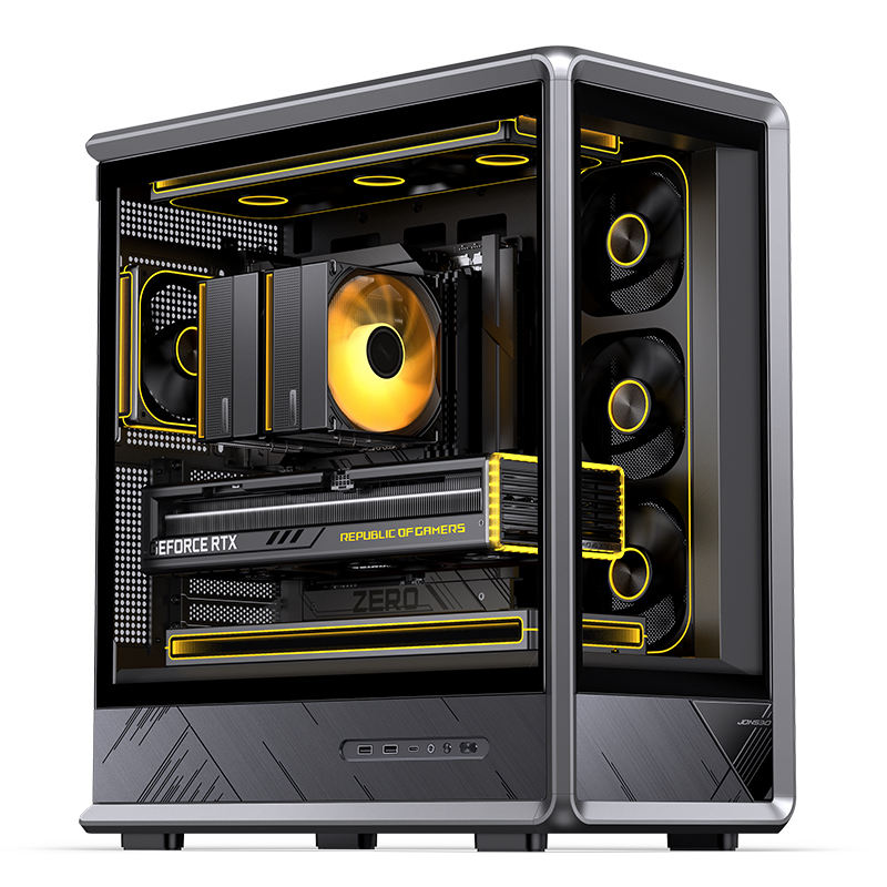 เคสคอมพิวเตอร์ JONSBO D401 ATX - Pc Gaming Jonsbo บทวิจารณ์และราคา