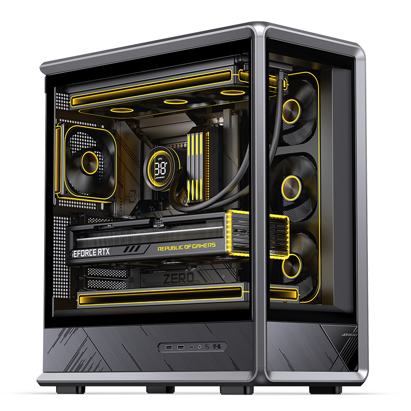 เคสคอมพิวเตอร์ JONSBO D401 ATX - Pc Gaming Jonsbo บทวิจารณ์และราคา
