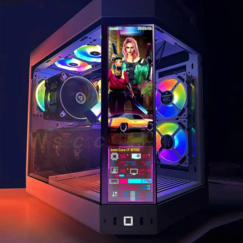 จอภาพพกพา Wisecoco ขนาด 12.6 น - Pc Gaming Aquarium บทวิจารณ์และราคา
