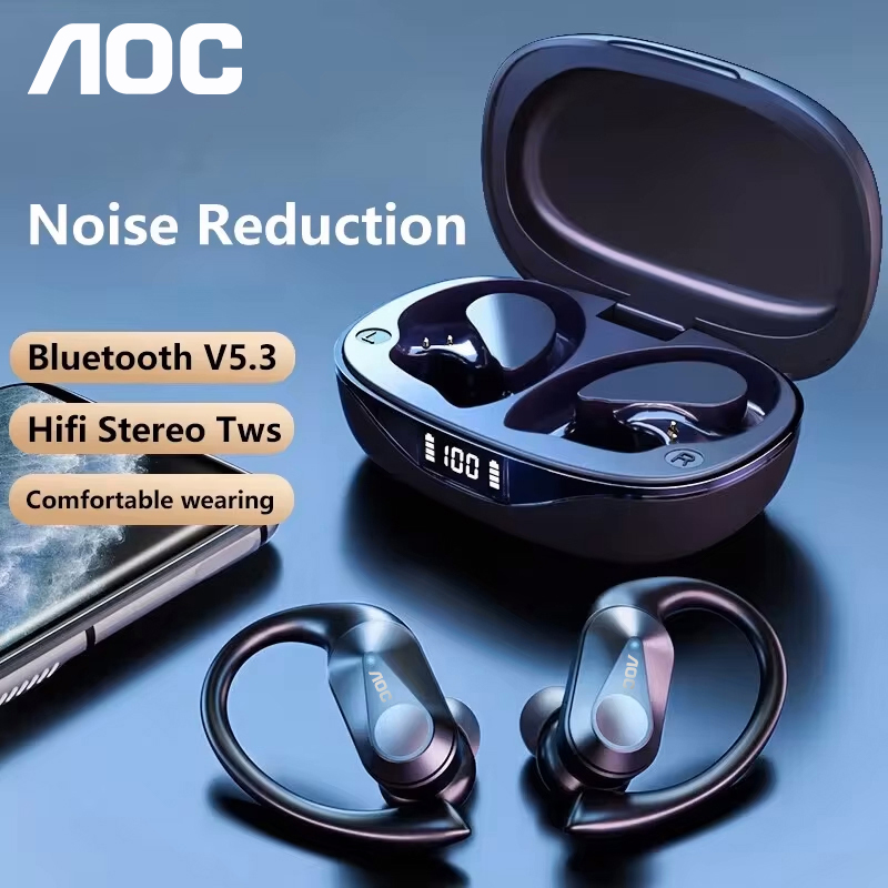 ช้อยส์ AOC ชุดหูฟังกีฬาไร้สายบ - Gaming Microphone บทวิจารณ์และราคา