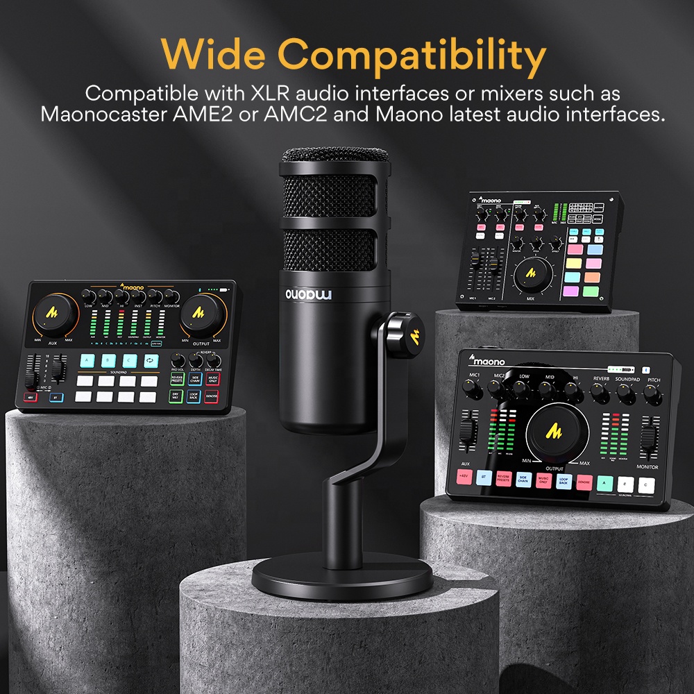 ไมโครโฟนคอนเดนเซอร์ Maono Vlog - Gaming Microphone บทวิจารณ์และราคา