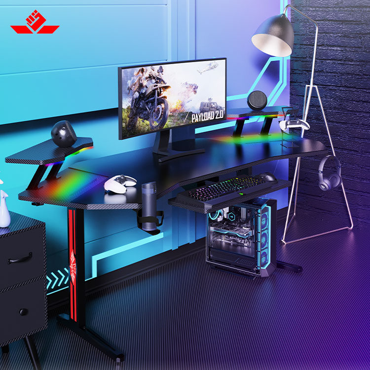 โต๊ะเกมมิ่งคอมพิวเตอร์ขนาดใหญ่ - Pc Gaming Rgb บทวิจารณ์และราคา