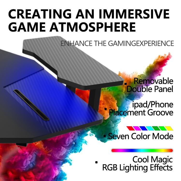 โต๊ะเกมมิ่งคอมพิวเตอร์ขนาดใหญ่ - Pc Gaming Rgb บทวิจารณ์และราคา
