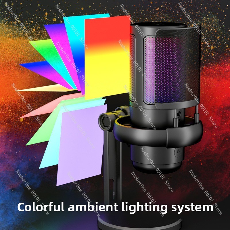 ไมโครโฟนคอนเดนเซอร์แบบตั้งโต๊ะ - Pc Gaming Rgb บทวิจารณ์และราคา