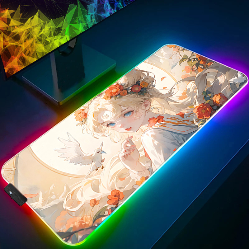 แผ่นรองเมาส์ RGB ขนาดใหญ่ แผ่น - Pc Gaming Rgb บทวิจารณ์และราคา