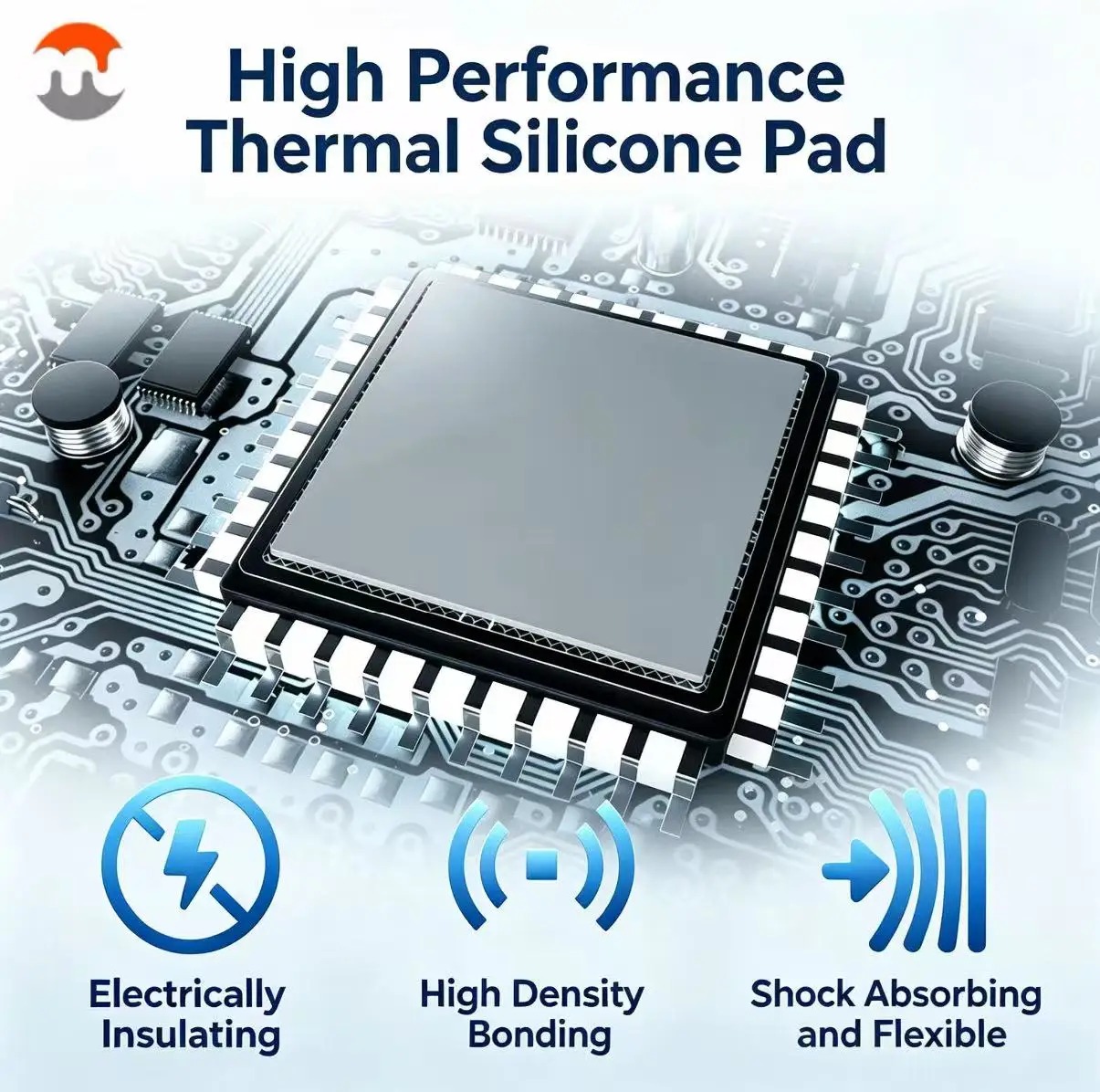 MJ-TECH 6W/mK แผ่นระบายความร้อ - Laptop Cooling Pad บทวิจารณ์และราคา