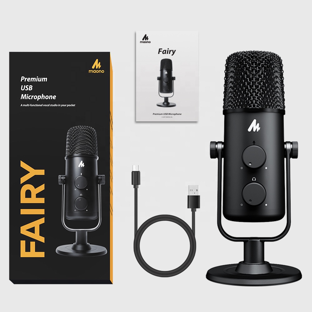 ไมโครโฟนคอนเดนเซอร์ MAONO USB  - Gaming Microphone บทวิจารณ์และราคา