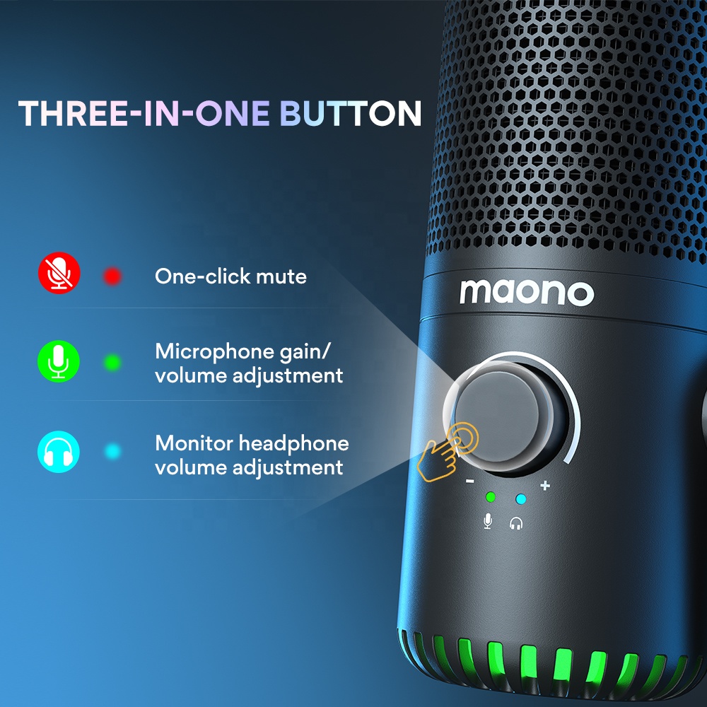 ไมโครโฟนเกมมิ่ง Maono DM30 แบบ - Gaming Microphone บทวิจารณ์และราคา