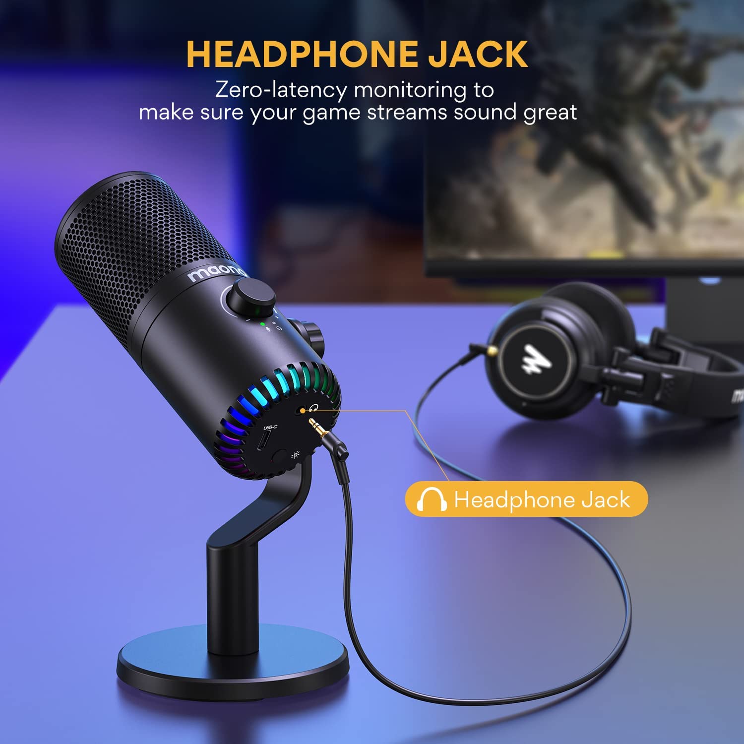 ไมโครโฟนเกมมิ่ง Maono DM30 พร้ - Pc Gaming Rgb บทวิจารณ์และราคา