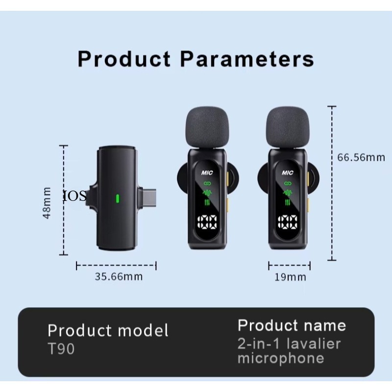 ไมโครโฟนไร้สายขนาดเล็กสำหรับไอ - Gaming Microphone บทวิจารณ์และราคา