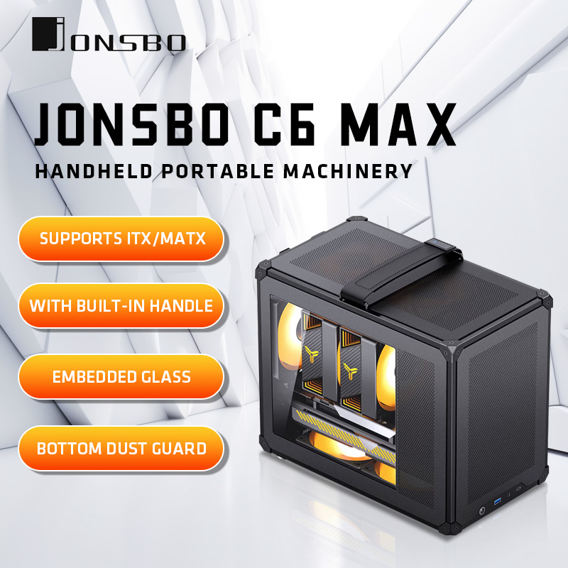 เคส JONSBO C6 MAX Mesh Handle  - Pc Gaming Jonsbo บทวิจารณ์และราคา