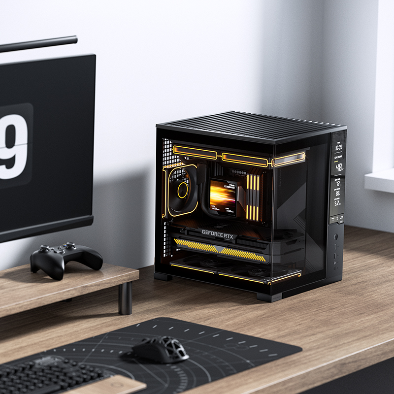 เคสคอมพิวเตอร์ Jonsbo D34 Desk - Pc Gaming Jonsbo บทวิจารณ์และราคา