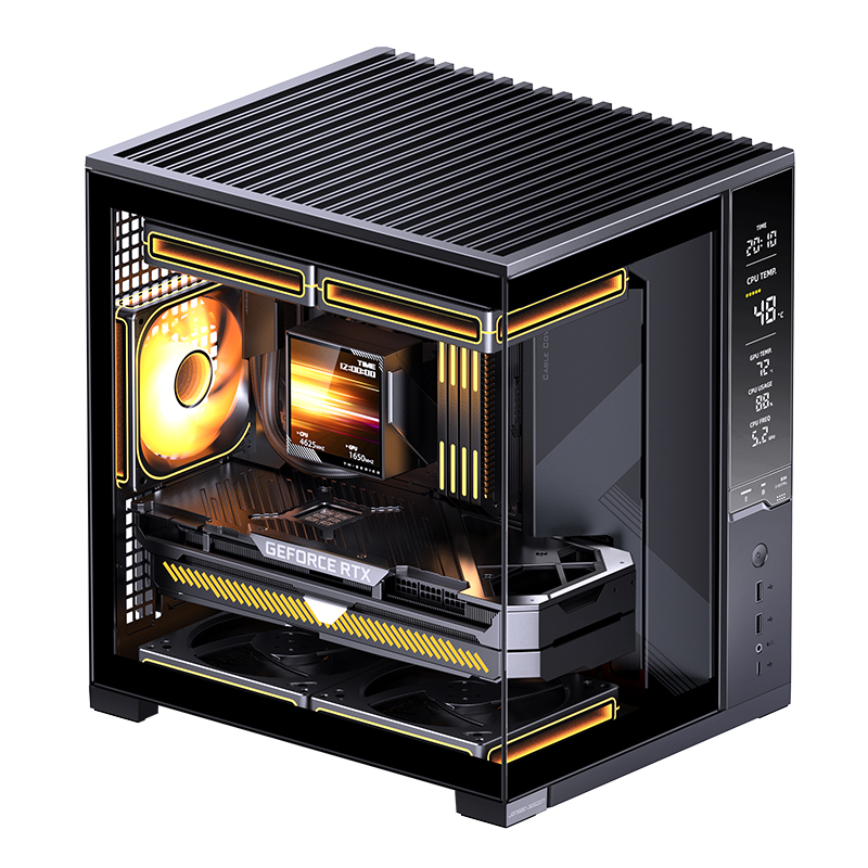 เคสคอมพิวเตอร์ Jonsbo D34 Desk - Pc Gaming Jonsbo บทวิจารณ์และราคา