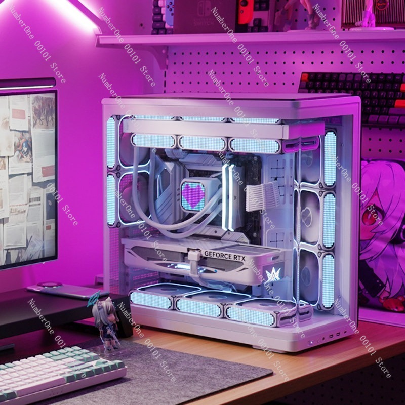 เคสคอมพิวเตอร์แบบกระจกนิรภัยโค - Pc Gaming Aquarium บทวิจารณ์และราคา