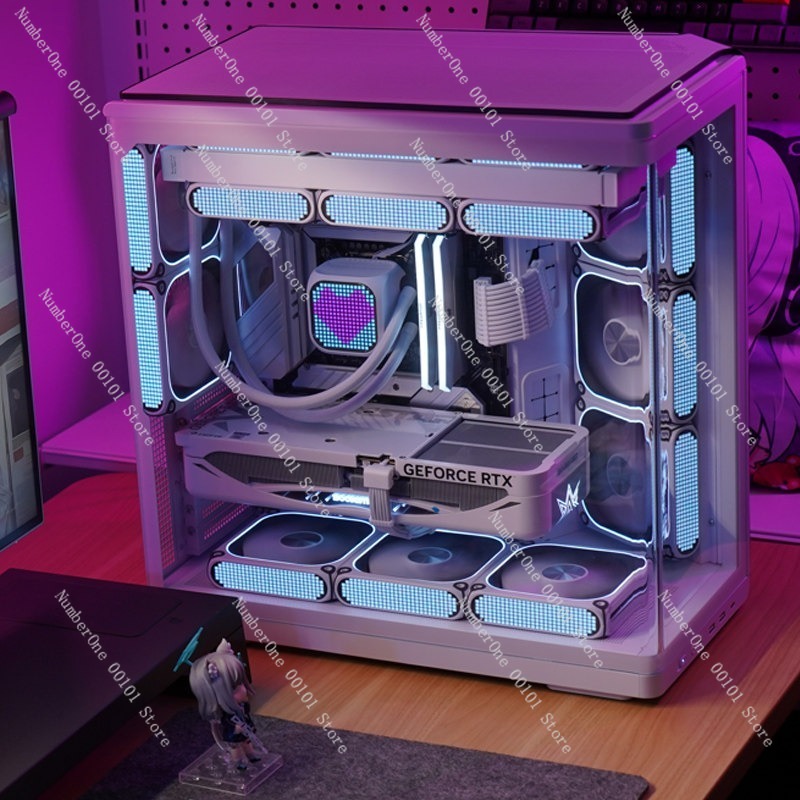 เคสคอมพิวเตอร์แบบกระจกนิรภัยโค - Pc Gaming Aquarium บทวิจารณ์และราคา