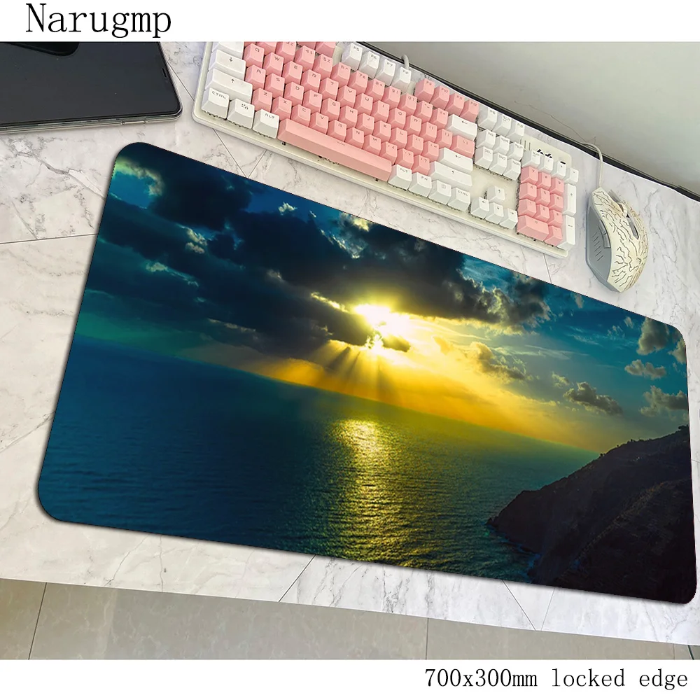 Sunset Mouse Pad อะนิเมะที่สวย - Pc Gaming World Of Warcraft บทวิจารณ์และราคา