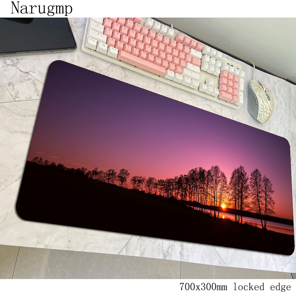 Sunset Mouse Pad อะนิเมะที่สวย - Pc Gaming World Of Warcraft บทวิจารณ์และราคา