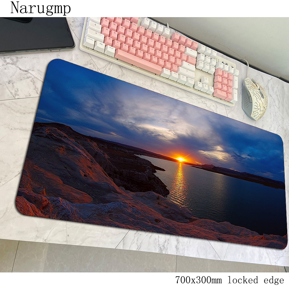 Sunset Mouse Pad อะนิเมะที่สวย - Pc Gaming World Of Warcraft บทวิจารณ์และราคา