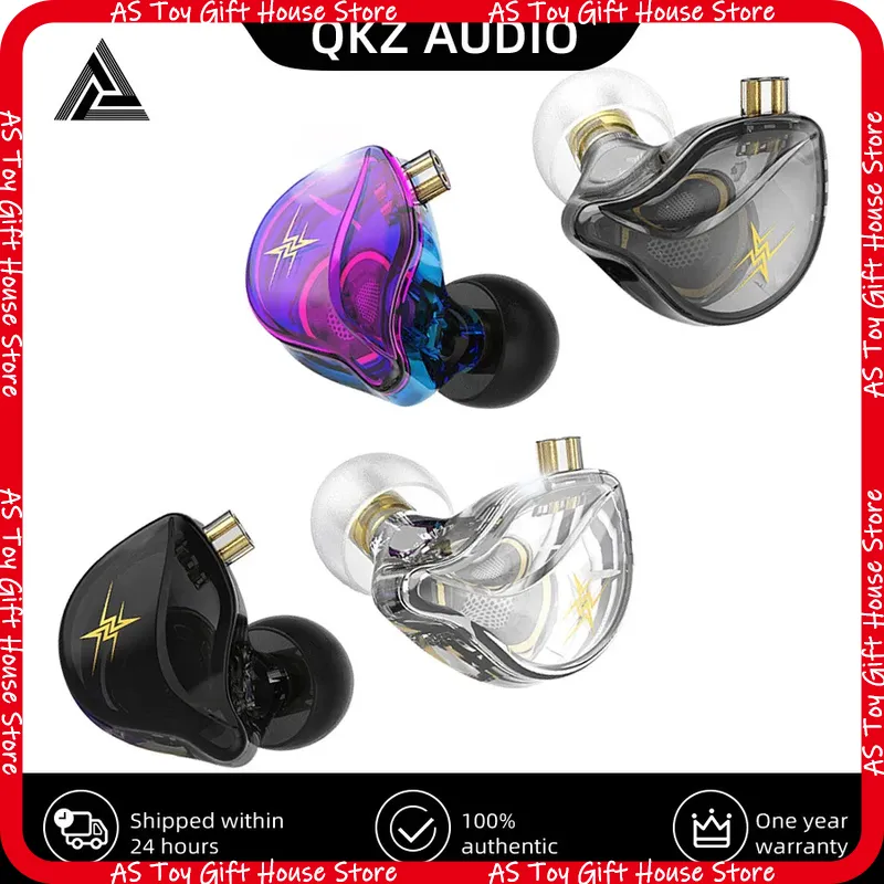 หูฟังแบบมีสาย QKZ ZXT สำหรับใส - Gaming Microphone บทวิจารณ์และราคา