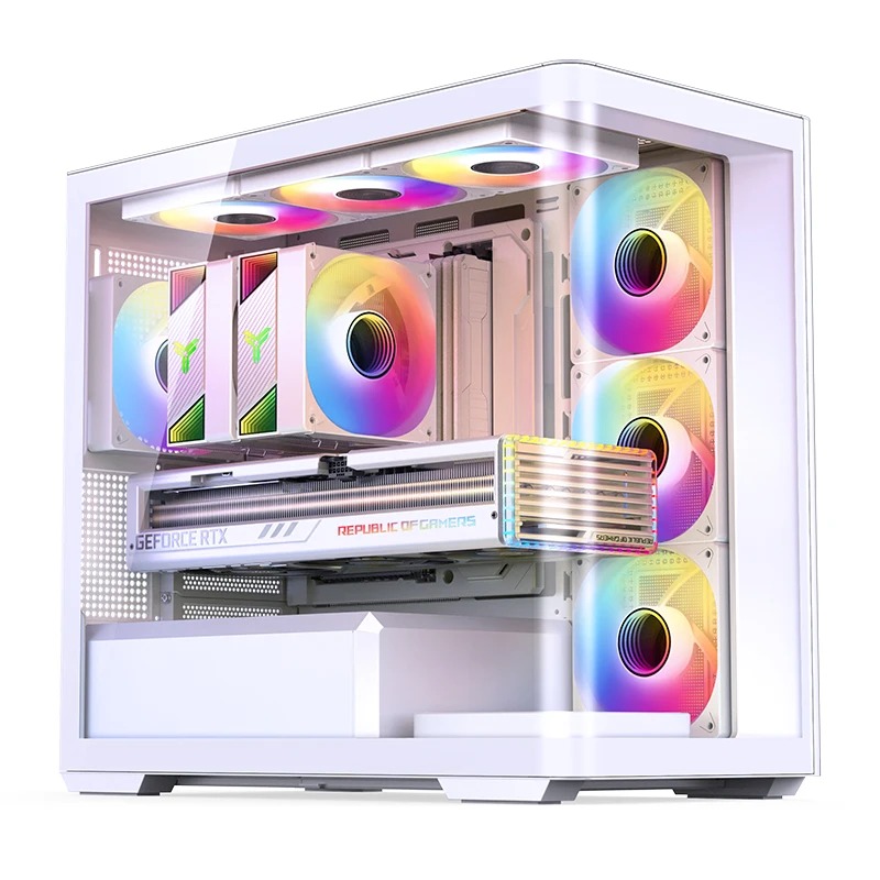 เคส JONSBO D300 M-ATX โปร่งใส  - Pc Gaming Jonsbo บทวิจารณ์และราคา