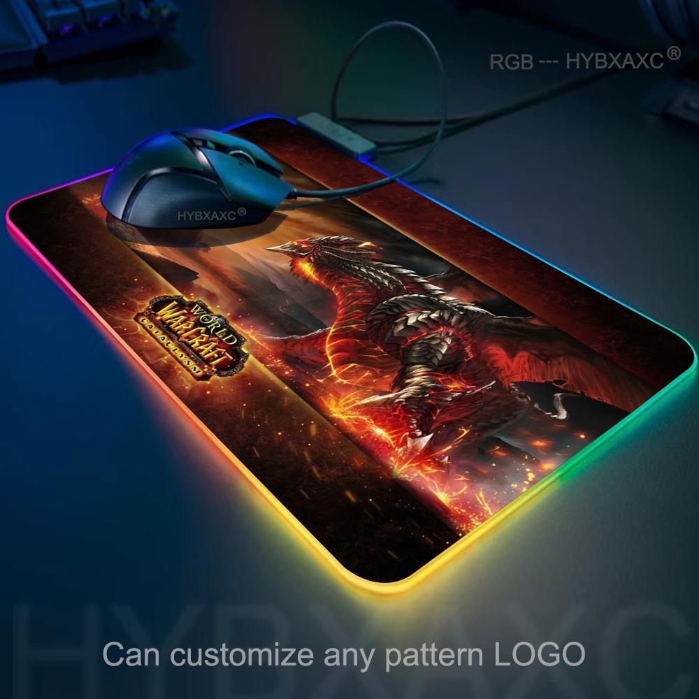 แผ่นรองเมาส์ RGB เกม World Of  - Pc Gaming World Of Warcraft บทวิจารณ์และราคา