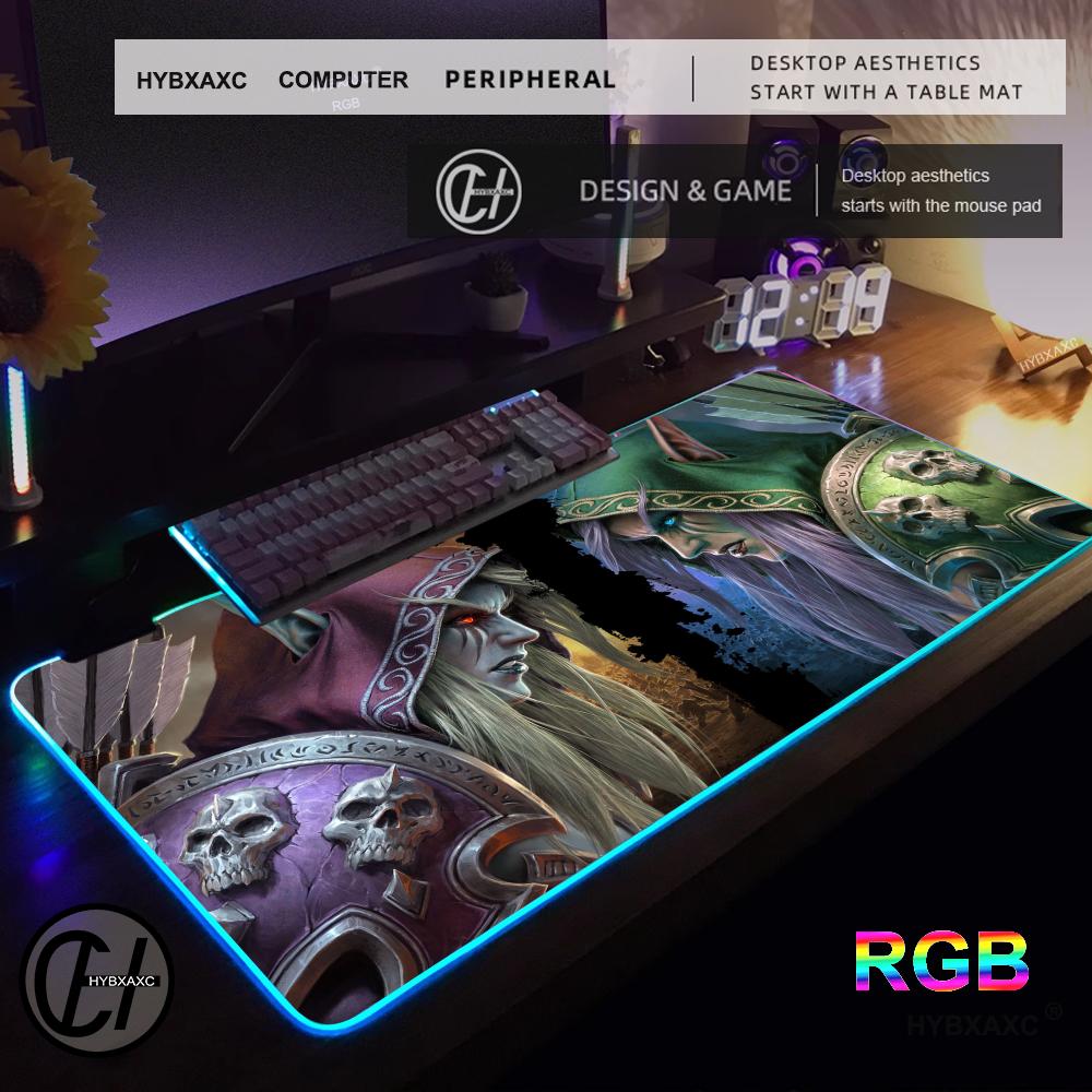 แผ่นรองเมาส์ RGB เกม World Of  - Pc Gaming World Of Warcraft บทวิจารณ์และราคา