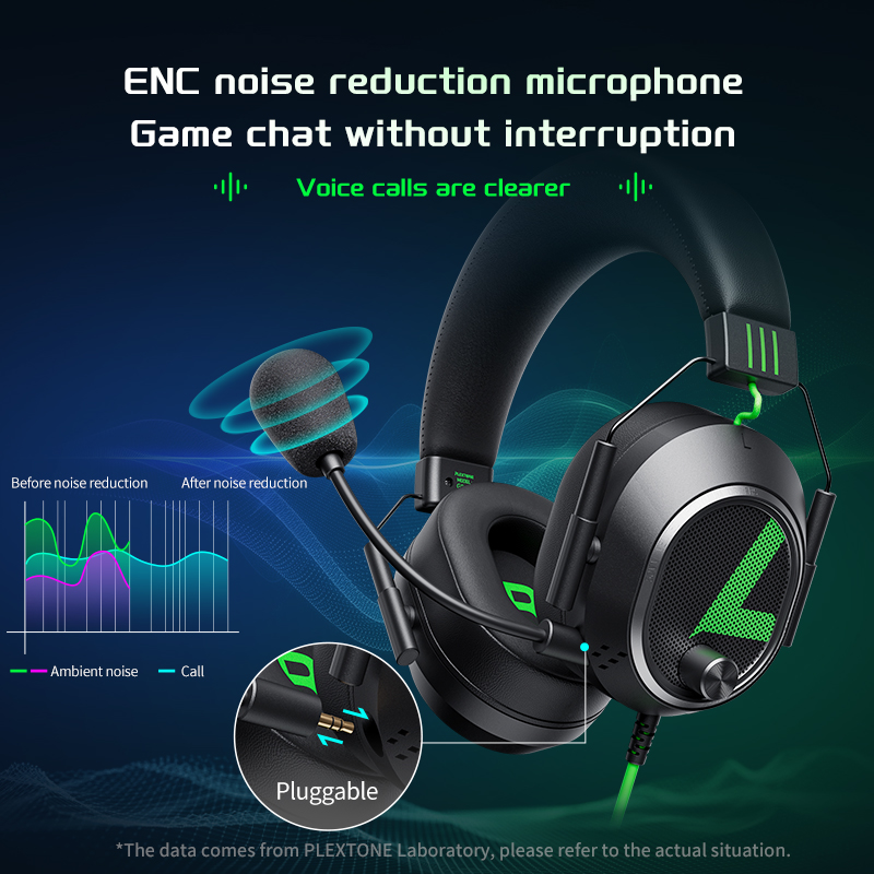 หูฟังเกมมิ่ง PLEXTONE G810 ขาย - Gaming Microphone บทวิจารณ์และราคา
