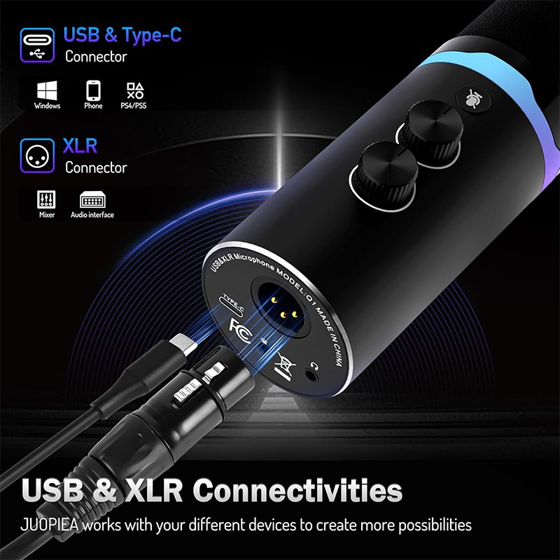 ไมโครโฟนเกมมิ่งแบบ USB พร้อมขา - Gaming Microphone บทวิจารณ์และราคา